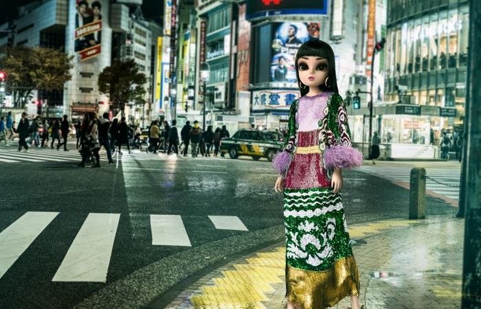 Noonoouri fashion Model Influencer in Tokyo (Foto: Joerg Zuber)
